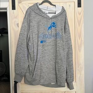Nike Gray and Blue Hoodie